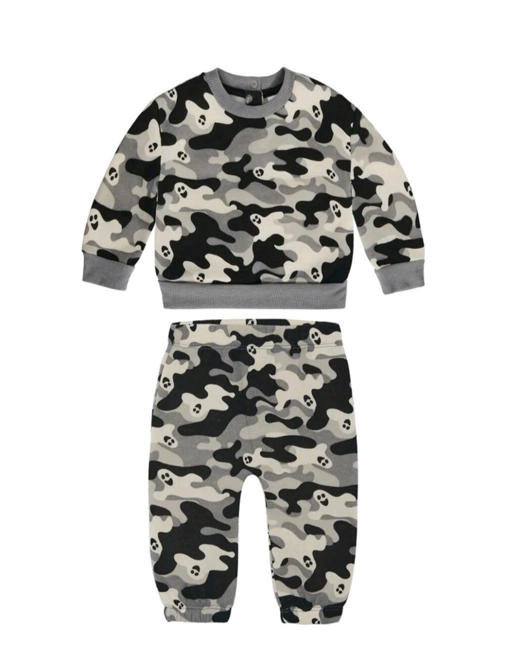 New Halloween Baby Boys Sweatshirt and Sweatpants Set from Way To Celebrate 2PC
